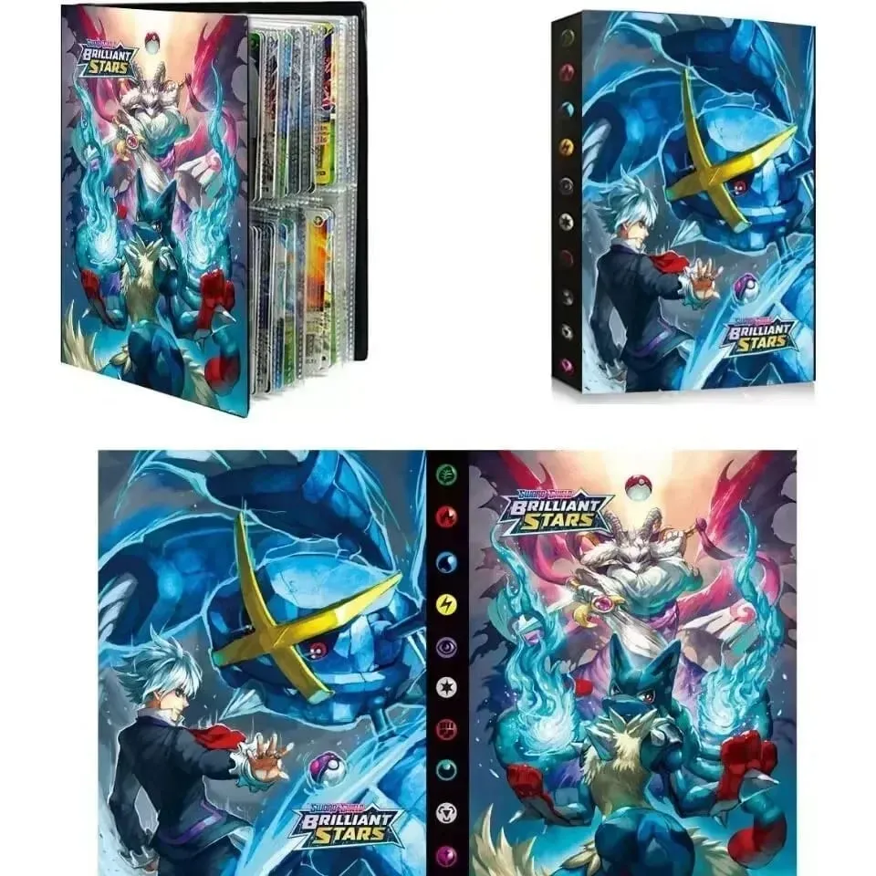 240 τεμ. Fire Dragon Card& Diablo-Fire Dragon Card Book Charizard Cards άλμπουμ Βιβλίο κάρτα παιχνιδιού VMAX GX Holder Binder Series