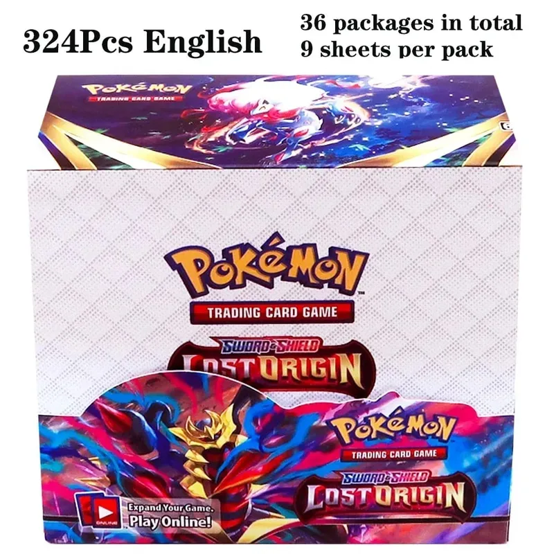 324Pcs Pokemon TCG: Sword & Shield Tempest Bonds Booster Box Trading Card Game Pokemon Kids Toys Επιτραπέζιο παιχνίδι — image 19
