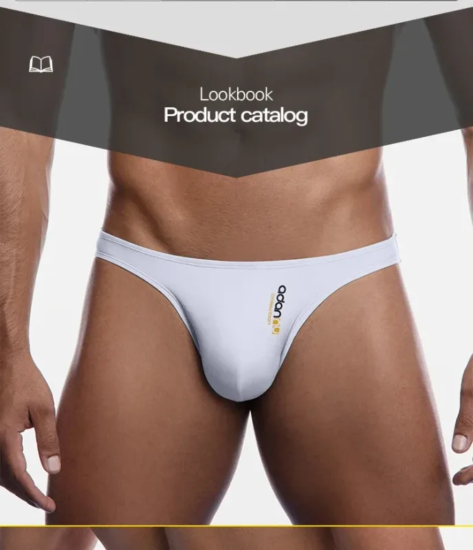 1/6Pcs Modal Sexy Mens Underwear Briefs Breathable Print Men's Panties Men Brief Bikini Underpants Sissy Large Crotch Man Trunks