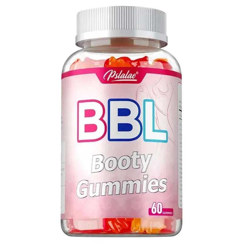 BBL Gummies for Bigger Butt Growth - Shape Female Body Tighten Buttocks Prevent Sagging and Collapse Increase Sexy Buttocks