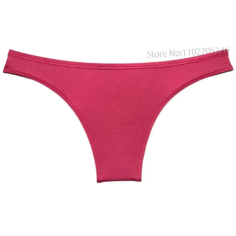 Silky Smooth Bikini Briefs Men's Enhance Pouch Micro Underwear Slip Sexy Beach Briefs Breathable Sissy Panties Pool — image 16
