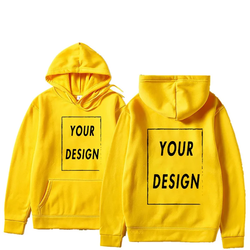 Il tuo logo/immagine del marchio di design personalizzato personalizzato ovunque uomo donna felpa con cappuccio fai da te felpa con cappuccio casual moda nuova — image 15