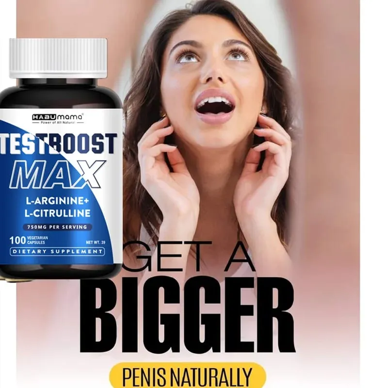 Ultimate Male Enhancing Supplement | Clinically-Backed | 100 tablets for Energy Stamina & Enlargement | Vegan | Discreet Ship — image 3