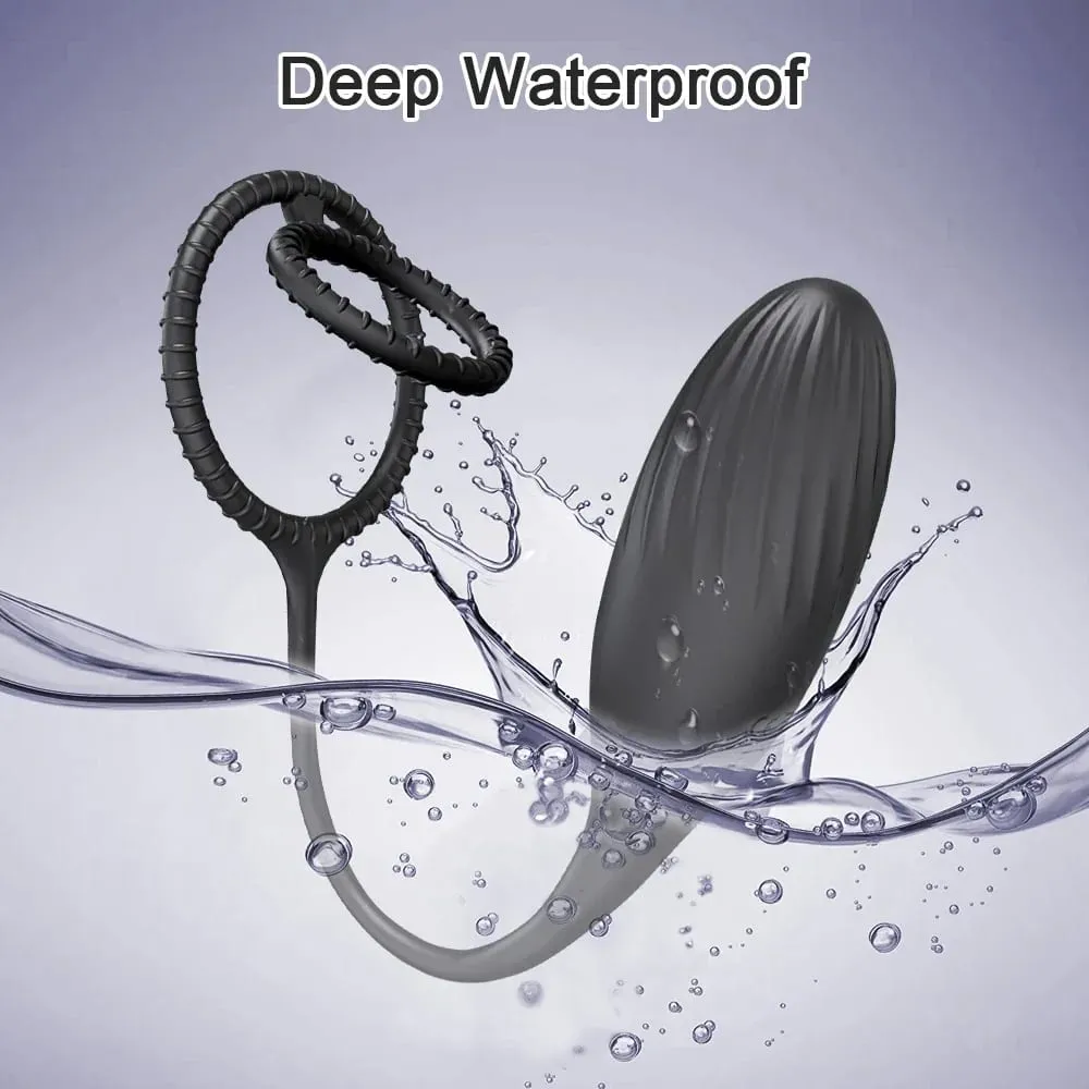 Vibrating Anal Vibrator Prostate Massager Anal Plug Cock Ring for Men Butt Plug for Gay Penis Ring Sex Toy for Male — image 4
