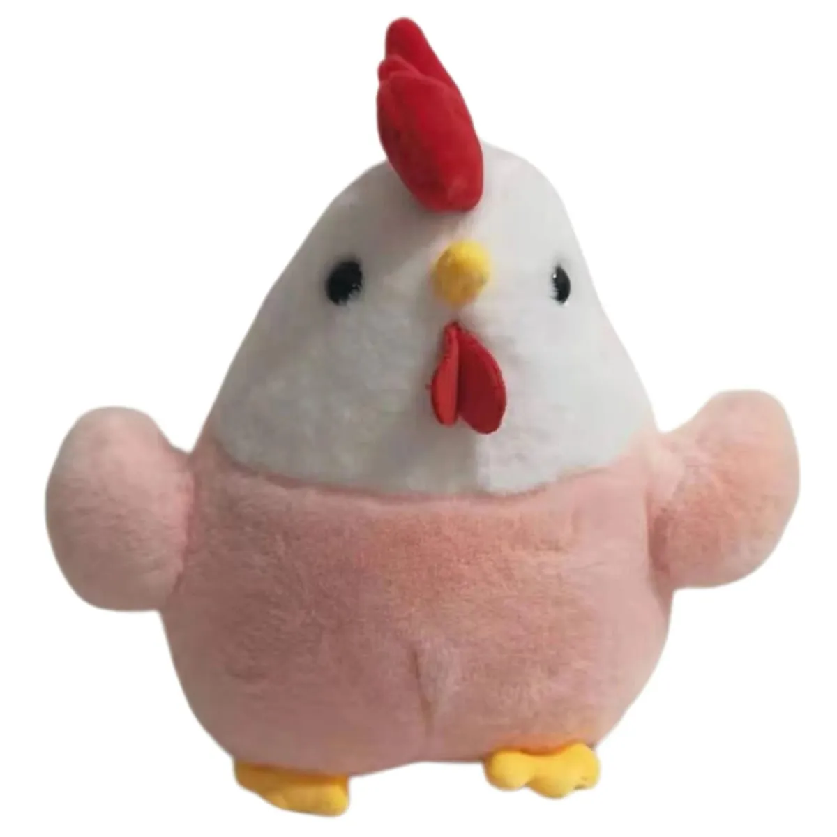 Chicken Plush Toy Soft Fluffy Chicken Stuffed Animal Super Soft Hugging Cuddly Doll Pillow For Room Decor Present For Friends