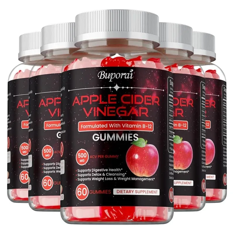Apple Cider Vinegar Gummies - Promotes Digestive Health Relieves Bloating and Constipation Burns Fat Weight Management — image 10