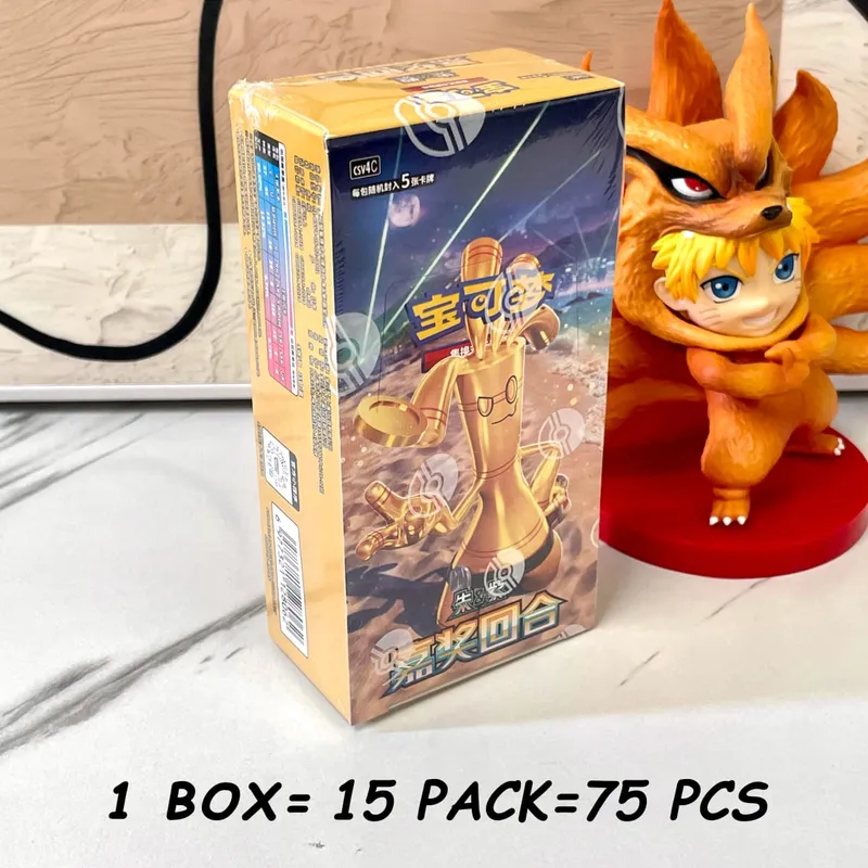 פוקימון מקורי חדש TCG Stellar Glass 17.0 Charizard & Gengar Simplified סינית לאספנות אוסף תחביבים