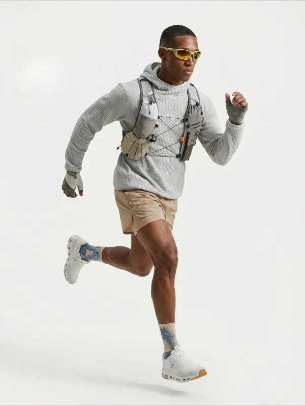 Thermolite® Sudadera con capucha térmica para todas las estaciones Sudadera con capucha ligera de secado rápido unisex Ropa deportiva de capa media de invierno transpirable