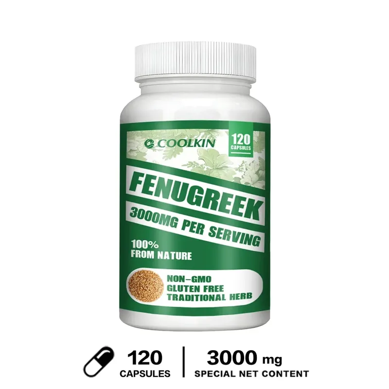 Fenugreek 3000MG - Suitable for Breastfeeding Mothers Breast Development Improved Circulation - Rich in Protein and Vitamins — image 10