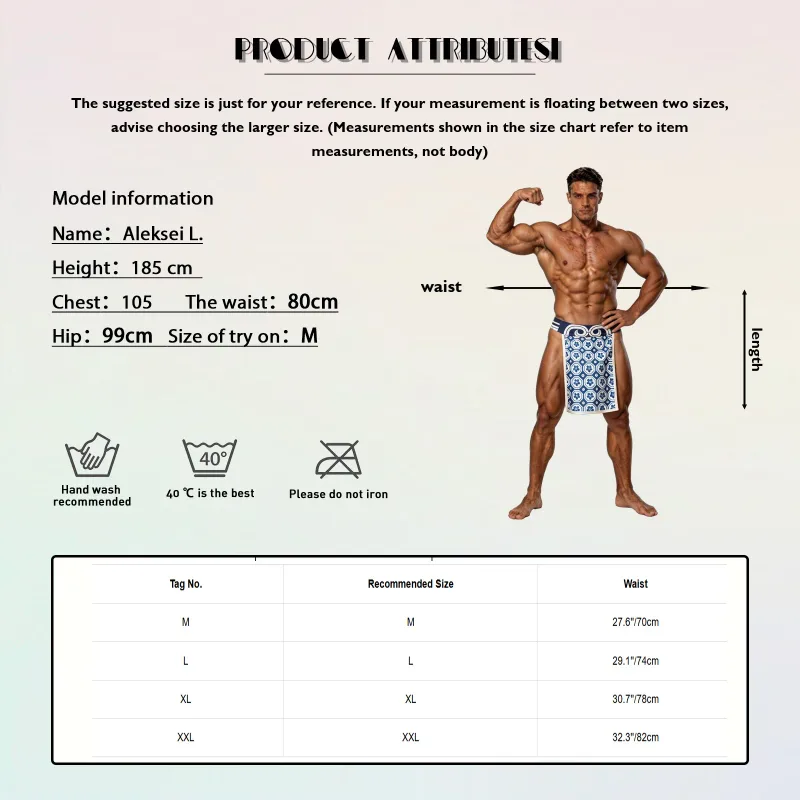 Men Low Rise Crotchless Traditional Printed Japanese Sumo Briefs Thong Kimono Rokushaku Fundoshi Loincloth Panties Underwear