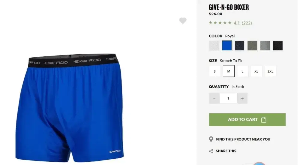 Exofficio Underwear Men Boxers Mens Underwear Boxer Shorts Loose Casual Sleep Underpants Comfortable Homewear Panties Quick Dry — image 6