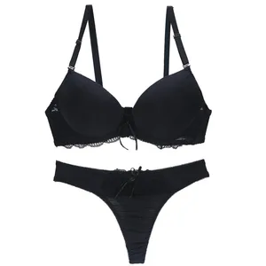 2022 Bagong Sexy BCDE Cup Bras Set Para sa mga Babae na Underwear Intimates Lace Black Blue Pink Purple White Pambabae Lingerie