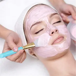1 pinzell de maquillatge professional Raspall de màscara facial Gel de silicona Eines de bellesa cosmètica de bricolatge Raspall de base Raspall de barreja de fang facial Maquillatge