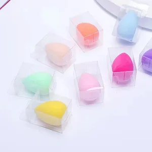 50pcs Custom Logo Soft Non Latex Makeup Sponge Private Label Foundation Beauty Sponge Multi-colored Makeup Sponge DIY