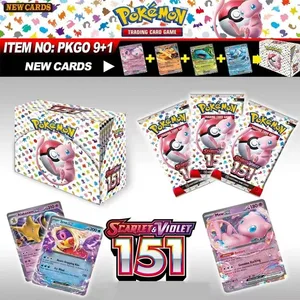 Pokémon PRISMATIC EVOLUTIONS SURGING SPARKS SCARLET&VIOLE 151 Booster Display Box Pokémon Booster Cards Pelikortit