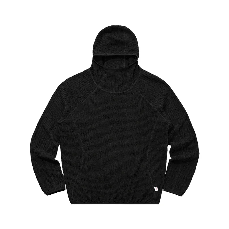 Thermolite® thermische hoodie voor alle seizoenen, unisex, lichtgewicht, sneldrogend sweatshirt, ademende wintermiddenlaag, activewear
