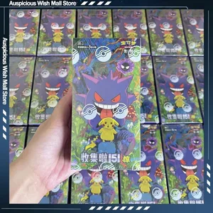 Karta Pokémon na skladě Sbírejte 151 Slim Fat Booster Box Zjednodušená čínská kolekce karet PTCG Vánoční hračky dárky