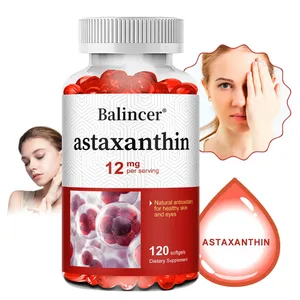 Astaxanthin - Mendukung Kesehatan Kulit Mata Antioksidan Cocok untuk Pendukung Diet Sendi Sistem Imun Otak dan Jantung