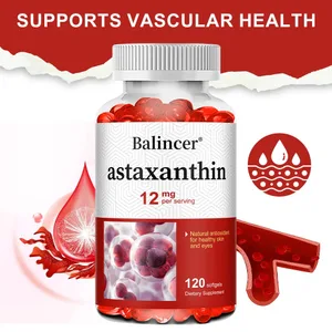 Astaxanthin 12mg - Mendukung Kesehatan Mata Kesehatan Sendi Sirkulasi Internal Kesehatan Kulit Meningkatkan Kekebalan Tubuh Meningkatkan Pencernaan