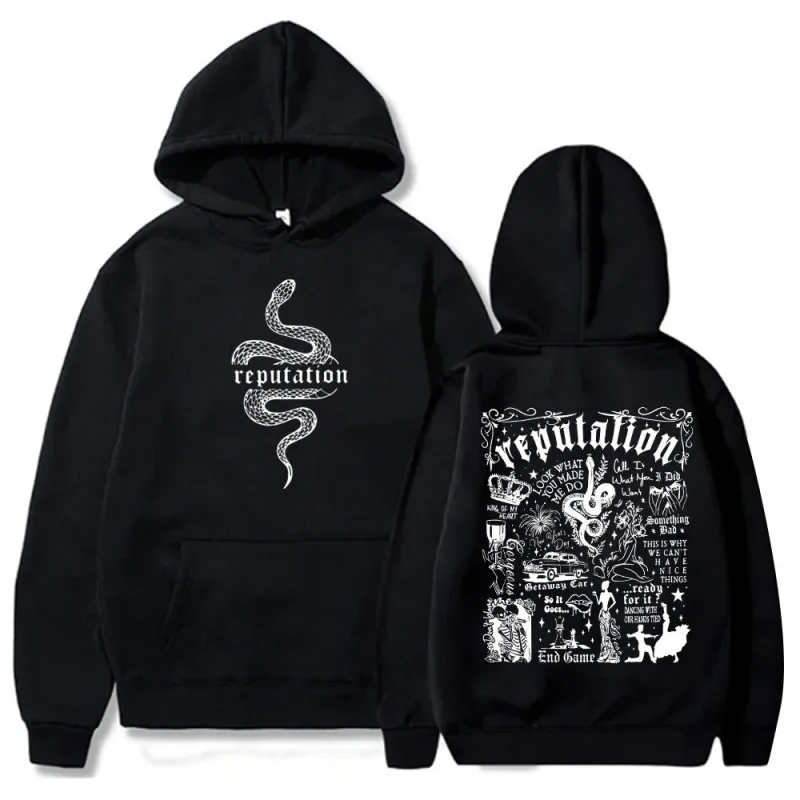 Latest Trend Code Taylor Reputation Fashion Hoodie Reputation Music Fans Love Hoodies Street Punk Style
