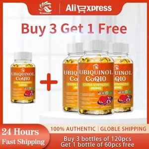 خرید 3 1 عدد رایگان - کپسول CoQ10 (Ubiquinone) 400 میلی گرم - پشتیبانی از سلامت قلب و انرژی مغز - مکمل با جذب بالا