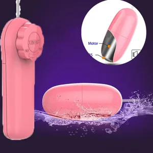 Mini Jump Egg Vibrator Impermeabil Telecomanda Vibratoare Bullet Stimulatori Clitoridieni G-Spot Masturbare Jucărie sexuală pentru adulți