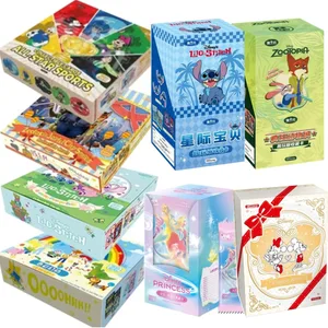 Mga Tunay na        Series Trading Card para sa mga Bata        Friends Zootopia Stitch Bear Frozen Collection Card Regalo ng Laruang Pambata
