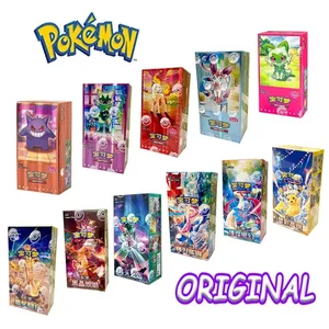 Originální pokemon Scarlet Violet Gem Pack Vol6 Tenká krabička TCG Sběratelská bitva Sběratelské karty Zjednodušená čínská verze Hračky Dárek