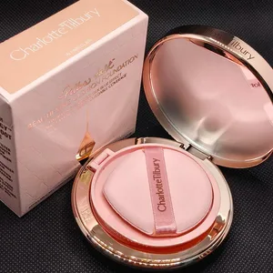 Charlotte Tilbury Shimmer Powder Air Cushion Lightweight Moisturizing Контролює жирність Довготривале прилягання Створює макіяж без пор
