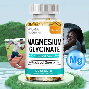 Magnesium Glycinate - dengan Quercetin Meningkatkan Kesihatan Kardiovaskular Mengurangkan Tekanan dan Menggalakkan Pertumbuhan Otot Tidur yang Sihat