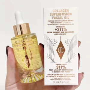 Charlotte Tilbury 30 мл Collagen Superfusion Facial Oil Догляд за шкірою обличчя ШКІРА виглядає більш сяючою, гладкішою, пружнішою, макіяж, подарунок
