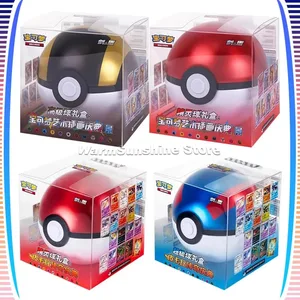 Poke Ball Master Balls Premium Ball Dárková krabička Pokemon karty PTCG Zjednodušená čínština Originální balení Dětská hračka k narozeninám Vánoce