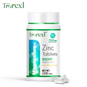 Le meilleur supplément de magnésium et de zinc, 60 comprimés, augmente la vitalité et la santé immunitaire