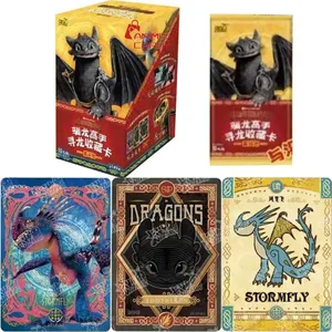 Genuine Official KAYOU How To Train Your Dragon Card Dragon Hunt Wind Rider Pack Movie Cartoon Anime Children's Collected Gifts