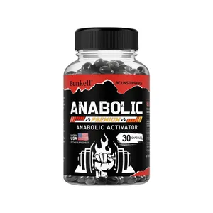 Cápsulas para desarrollar músculos: ayuda a aumentar la fuerza, la resistencia, la síntesis de proteínas, promueve un crecimiento muscular más rápido, energía abdominal