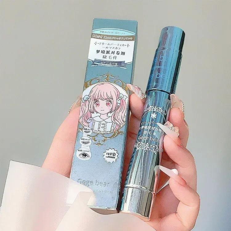 ผ้าไหมเส้นใย Lash มาสคาร่ากันน้ำ Long Lasting Extension ขนตายาว Curling มาสคาร่าขนตาสีดำแต่งหน้าเครื่องสำอาง