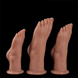 Büyük Ayak Tarzı Anal Plug Büyük Silikon Göt ButtPlug Derin Masturbator Yapay Penis Dilatör Stimülatörü Anal Yapay Penis Yetişkin Seks Oyuncak kadınlar için