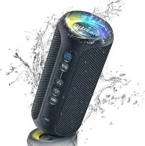 Głośniki Ortizan Bluetooth 40W Przenośny głośnik TWS z dźwiękiem stereo Bass Bluetooth 5.3 Bezprzewodowy USB typu C Zewnętrzny akumulator 6600mAh