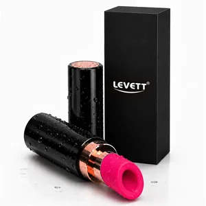6 Modi Klitoris-Saug-Lippenstift-Vibrator für Frauen, leise, tragbar, Nippel-Massagegerät, Masturbator, Sexspielzeug für Erwachsene, Stimulator