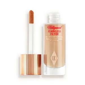 Charlotte Tilbury Hollywood Бездоганний рідкий хайлайтер Зволожує шкіру Палітра Атласно-матове мерехтіння Металеве покриття Макіяж