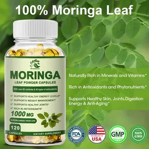 Greensure Moringa-olie Bevordert het metabolisme Ondersteunt gewichtsverlies Reparaties Beschadigde cellen Verlicht ontstekingen Cardiovasculaire gezondheid